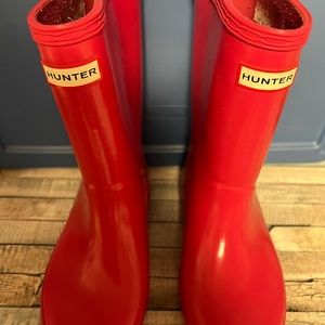 Hunter rain boots